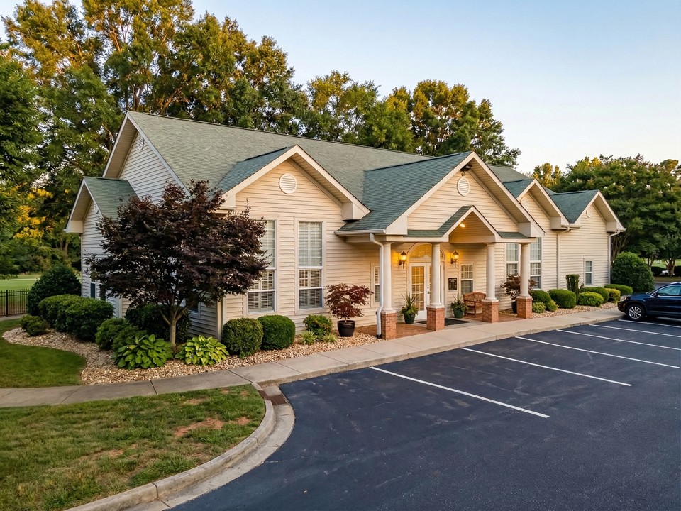 The exterior of the CareWorks ABA therapy center building located in sunny Greensboro, North Carolina.